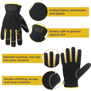 OEM Service Mechanic <b>Gloves</b> For Workwear High Performance Custom Personalized Breathable Unisex Anti-Slip Mechanic <b>Glove</b> - Product Image 3