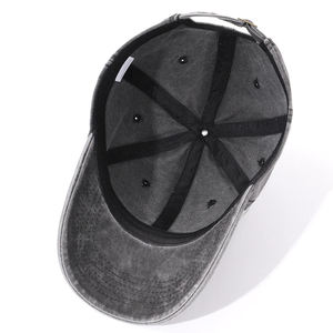 Casquette de baseball en coton délavé personnalisée, style vintage vieilli, ajustable, pour sport et plein air, unisexe, mode décontractée - Product Image 4