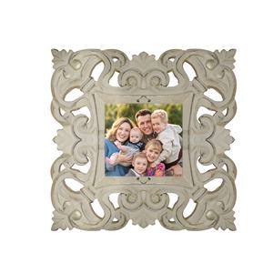 Marco de fotos de bebé de madera MDF 4X4 de alta calidad, marco de fotos tallado a mano personalizado para decoración de habitaciones y regalos - Product Image 6