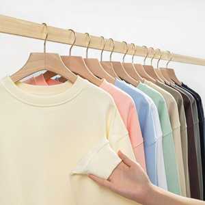 Sudadera Unisex de Cuello Redondo en Colores Pastel, Mezcla de Algodón, Corte Regular, para Hombre y Mujer, Varios Colores, Otoño, Transpirable, Ecológica - Product Image 4