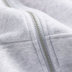 เสื้อฮู้ดผู้หญิงสีขาวลำลอง ผ้าฝ้ายฟลีซ แขนยาว เสื้อฮู้ดผู้หญิงแบบหนา - Product Image 5