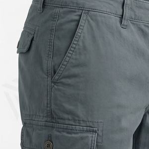 Pantalones Cortos Cargo Tácticos para Hombre, Estilo 2025, Algodón, Largos hasta Debajo de la Rodilla, 34 Pulgadas, Multibolsillos, Verano, Ajuste Premium OEM - Product Image 5