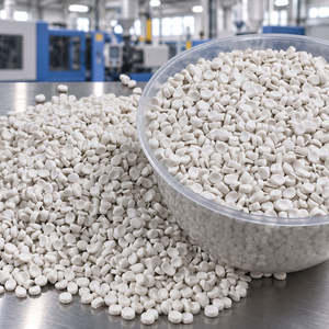 Nouvel arrivage : Masterbatch de carbonate de calcium à granulométrie fine de qualité supérieure pour films soufflés et films extrudés, sous forme de granulés - Product Image 1