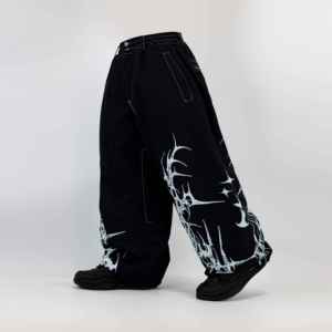 Pantalon de neige imperméable haute performance style cargo avec plusieurs poches utilitaires pour la randonnée hivernale, le ski et les sports de neige - Product Image 5