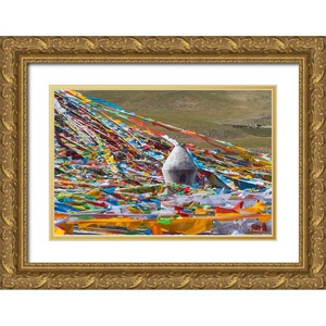 ธงสวดมนต์ทิเบตแท้ งานศิลปะติดผนังไม้สน |   งานฝีมือขายส่ง - Product Image 3
