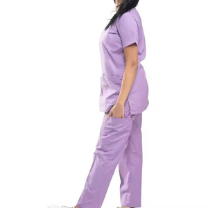 100% Cotton Hospital Medical Scrub Suits for Men Summer Nursing Surgical Uniforms <b>Doctor</b> Wear <b>Sets</b> - Product Image 4