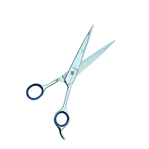 Ciseaux de coiffure professionnels pour droitiers, 8,5 pouces, lame en acier inoxydable, pointe acérée, manche long, ciseaux de toilettage pour animaux, coupe pour chiens - Product Image 2
