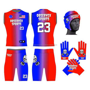 Uniforme de Entrenamiento de Fútbol Americano 7v7, Conjunto de Compresión 7V7, Camisetas 100% Poliéster Antibacterianas, Uniforme 7v7 - Product Image 6