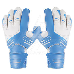 Guantes de Portero de Fútbol Profesionales, Guantes de Portero Personalizados con Palma de Látex Alemán de Alto Agarre, Protección de Dedos Personalizada para Entrenamiento - Product Image 1