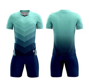 Conjunto de Camiseta de Fútbol Sala con Degradado, Deportivo, de Secado Rápido y Transpirable, Diseño Personalizado - Product Image 3