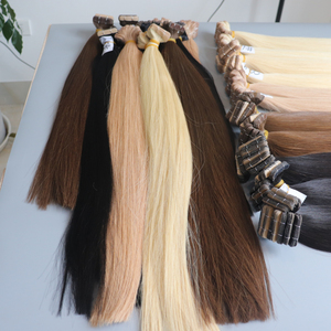 Cinta de extensión de cabello humano, cabello natural vietnamita con cutícula virgen de Color marrón claro, precio al por mayor - Product Image 4