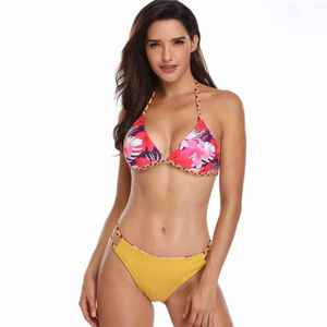Tela Elástica de Alta Tensión para Bikini de Mujer, con Estampado por Sublimación, Ajustable, Compresiva, Deportiva, Estable, para Natación y Playa - Product Image 3
