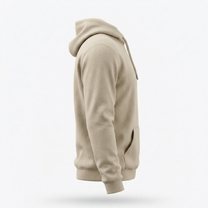 Sweat-shirt à capuche en molleton épais unisexe, décontracté, avec capuche réglable et poche kangourou sur le devant - Product Image 3