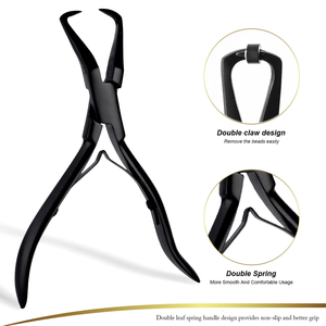 2026 New Design High Quality Stainless Steel Metal Pliers Hair Extension Kit-Commercial Use Salon Supplies Customizable MIANBRO - Product Image 3