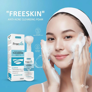 Hot selling OEM/ODM manufacturer 120ml Face <b>Cleansing</b> Foam Gel for Women Men Deep <b>Cleansing</b> Acne Prevention and oil control - Product Image 2