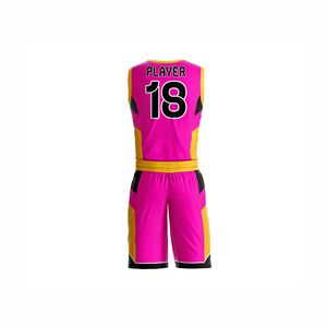 Uniforme de Baloncesto Personalizado, Conjunto de Camiseta y Pantalones Cortos Deportivos, Ropa Deportiva Resistente para Equipos, Entrenamientos, Partidos y Campeones - Product Image 2