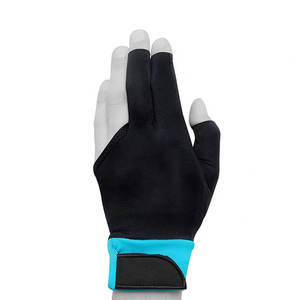 Guantes de billar para hombre y mujer, antideslizantes, transpirables, con dedos abiertos, para todas las estaciones, guantes para jugadores de billar, snooker y pool - Product Image 6