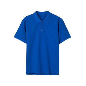 Camiseta Polo de Manga Corta para Hombre, 230g, 40 Piezas, con Logotipo Personalizado Bordado, Camiseta Publicitaria CVC para Fitness, Impresión por Serigrafía - Product Image 5