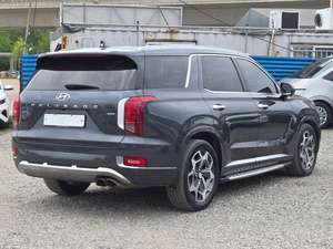 รถยนต์มือสองปี 2021 รุ่น Palisade SUV เครื่องยนต์ดีเซล เกียร์อัตโนมัติ 7 ที่นั่ง พวงมาลัยซ้าย ภายในสีเข้ม เบาะหนัง หลังคาซันรูฟแบบพาโนรามา - Product Image 2