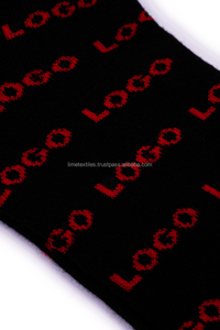 Chaussettes de cou neutres unies en gros, Spandex/Polyester/Coton, Anti-bactériennes, Printemps-Été, Absorbant la transpiration, Respirantes, Pour Hommes - Product Image 2