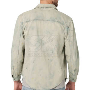 Camisas de Mezclilla para Hombre, Diseño Profesional, Cómodas, Duraderas, en Oferta - Product Image 3