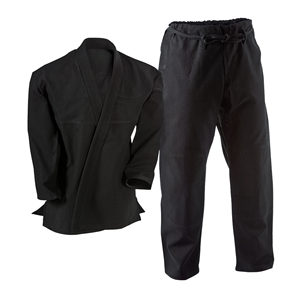 Uniforme de judo bleu 100% coton respirant, coupe régulière, unisexe adulte, vêtements d'arts martiaux - Product Image 5