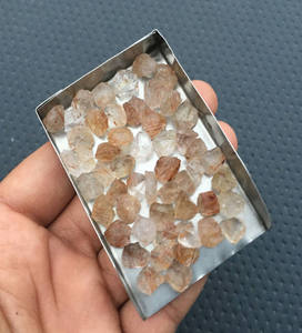 Vente en gros de pierres précieuses en vrac de haute qualité, quartz rutile naturel étonnant de 8-10 mm, cuivre-rutile, très demandé - Product Image 1