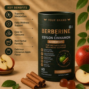 Gomitas de Berberina y Canela de Ceilán de Marca Privada OEM para Apoyo al Metabolismo y Bienestar - Product Image 3