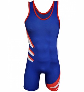 Singlet de Lucha Sublimado Transpirable con MOQ Bajo, Diseño Personalizado para Hombre, Ropa Deportiva de Secado Rápido para Empresas de Fitness - Product Image 1