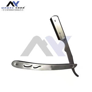 Navaja de Afeitar Clásica de Acero Inoxidable de Precisión Atemporal, Afeitado Suave, Cerrado y Profesional - Product Image 5