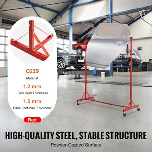 Support de peinture de carrosserie automatique nouvellement amélioré avec support de peinture réglable 8 crochets pour la peinture de pièces de carrosserie - Product Image 4