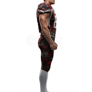 Team Wear American Football Jersey 99 Camouflage Sublimated Moisture Wicking Fitted Sleeveless Men's Adult All Seasons - Product Image 2