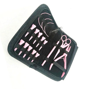Kit Profesional de Extensiones de Cabello Rosa para Salón y Uso Personal, Juego Completo de Herramientas para Extensiones de Cabello para una Aplicación Fácil - Product Image 5