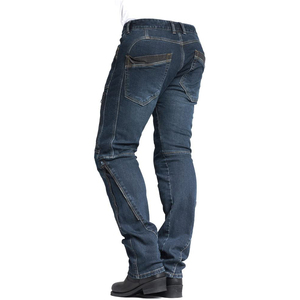 Jeans Ajustados Rasgados Personalizados para Hombre, Pantalones de Mezclilla Elásticos de Corte Slim, Estilo Harem, OEM/ODM Disponible - Product Image 3