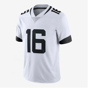 Uniformes de football américain personnalisés de haute qualité pour les jeunes, broderie, maillot de fan de football, sublimation, vêtements de football américain - Product Image 1