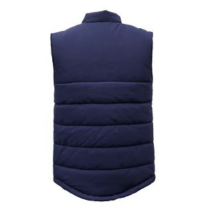 Poliéster AFL Hombres Invierno Custom Puffer Chalecos Hombres Abajo Puffer Chaleco Sin Capucha Ropa Deportiva Puffer Chaleco - Product Image 2