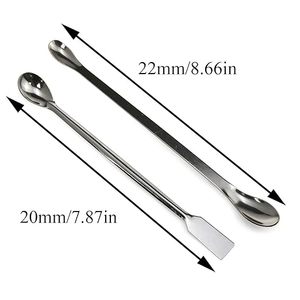 Nuevas Pinzas Cuchara de Acero Inoxidable 2 en 1 para Degustación y Prueba de Chef, con Recubrimiento de Color, para Cocina y Alimentos - Product Image 2