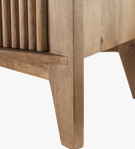 Gabinete de Almacenamiento de Madera Premium con Tres Cajones y Una Puerta, Elegante Organizador que Ahorra Espacio para Sala de Estar o Dormitorio - Product Image 6