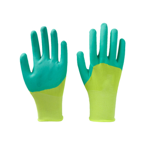 Guantes de Seguridad Recubiertos de Látex Duraderos para una Protección Flexible de las Manos y un Manejo Seguro, 10 mil de Grosor, Sin Silicona, Sin Polvo - Product Image 1