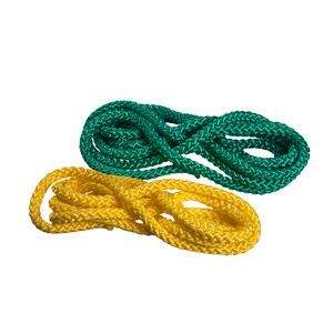 Corde à sauter de cheerleading TSFI TRG-RCB1.8 en polypropylène de 10 mm, bicolore, pour l'entraînement des enfants, la remise en forme et la pratique sportive - Product Image 1