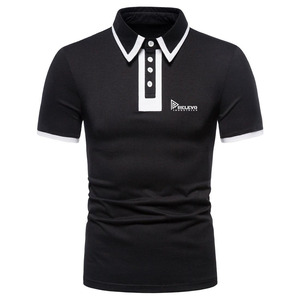 Relevo Men's Black White Short Sleeve for <b>Shirt</b> <b>Plaid</b> Pattern Casual Spring Breathable Polyester/Cotton Flannel Fabric - Product Image 4