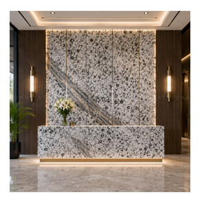 Granite blanc Azul, pierre blanche traditionnelle, dalle de qualité supérieure avec un accent minéral bleu gris distinctif pour une surface de comptoir élégante - Product Image 1