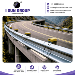 Barrera de Seguridad Reflectante para Carreteras, Amortiguador de Impactos, Barrera de Acero Anticollisiones para Sistemas de Protección de Vías de Alta Velocidad - Product Image 5