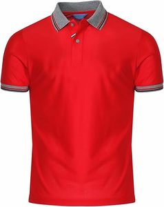 เสื้อยืดคอตตอนดีไซน์พรีเมียมพร้อมโลโก้สั่งทำ ทรงหลวม แขนสั้น สำหรับผู้ชาย สไตล์ลำลอง เสื้อโปโล มีจำหน่าย - Product Image 1
