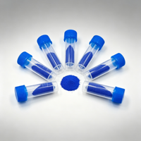 Peptida Tembaga Biru 99% GHK-Cu Kemurnian Tinggi Bahan Baku Kosmetik Bubuk Larut Air C14H21CuN6O6 CAS 89030955 Kemasan 1g Berkualitas