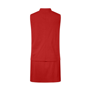 ชุดเสื้อกล้ามและกางเกงขาสั้นคอสูงสำหรับเล่นพิคเคิลบอลสำหรับผู้หญิง ชุดออกกำลังกายสองชิ้นสำหรับผู้หญิงพร้อมเล่นพิคเคิลบอล - Product Image 4