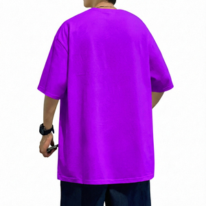 Nueva Camiseta 100% Algodón, Estilo Casual Retro Hip-Hop, Manga Corta, 300 Gramos, con Estampado, Versátil - Product Image 5