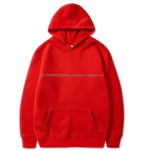 Sweat à capuche pour homme en coton molletonné de qualité supérieure, uni et surdimensionné, avec un MOQ faible - Product Image 3