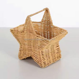 ตะกร้าหวายทรงดาว - Product Image 4