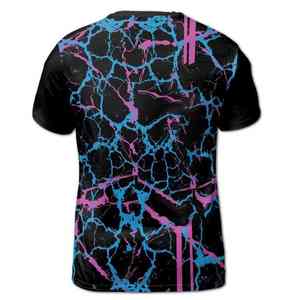 เสื้อยืดแขนสั้นคุณภาพสูง 100% โพลีเอสเตอร์ เป็นมิตรกับสิ่งแวดล้อม ไซส์ใหญ่พิเศษ สกรีนโลโก้ทีมตามสั่ง สำหรับผู้ชาย - Product Image 5